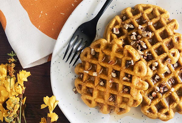 Pumpkin Waffles